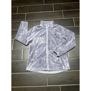 The North Face Osito Fleece Jacket Women’s Size L Gray Grey Full Zip Fleece